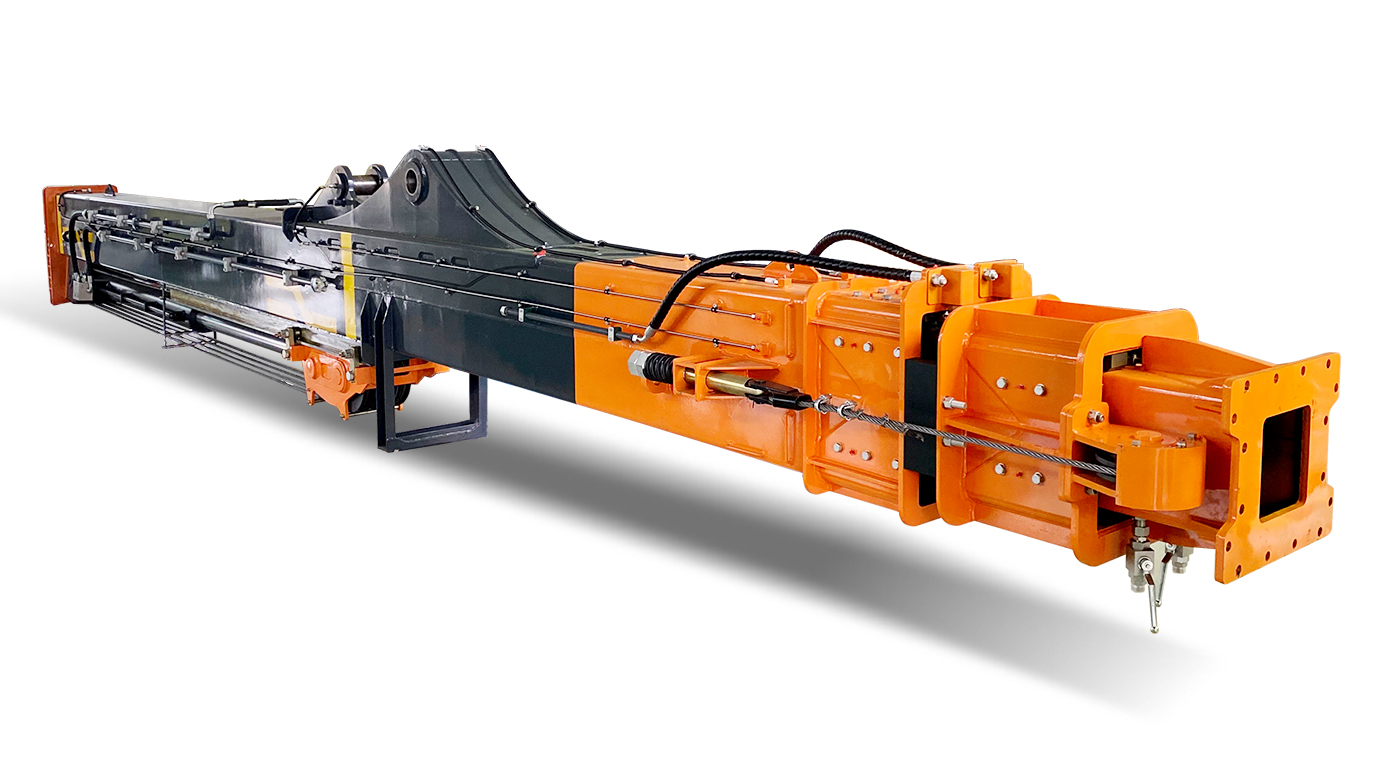 Clamshell Telescopic Boom